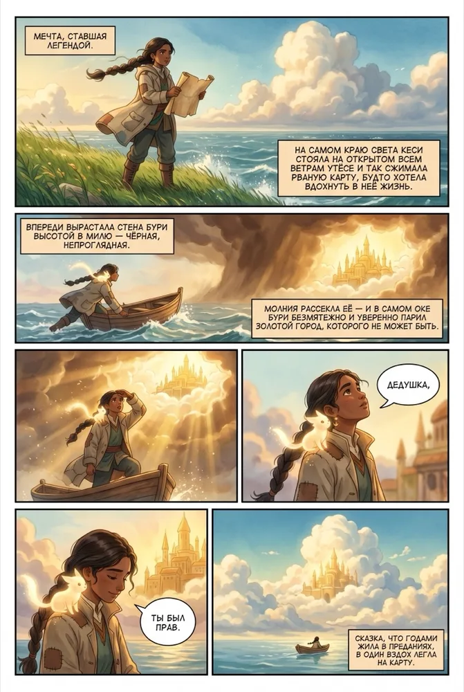 Comic page